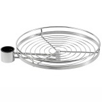 Полка боковая CTJ116-24 диаметр 350 мм Хром AMIX