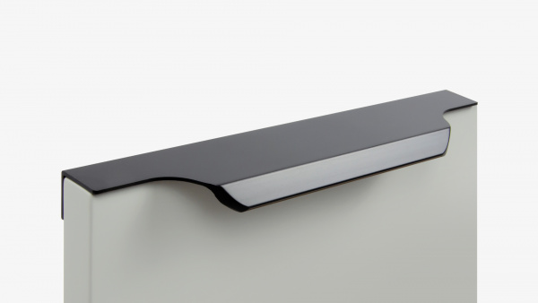 Ручка торцевая TERA RT 111 128/200 Чёрный матовый