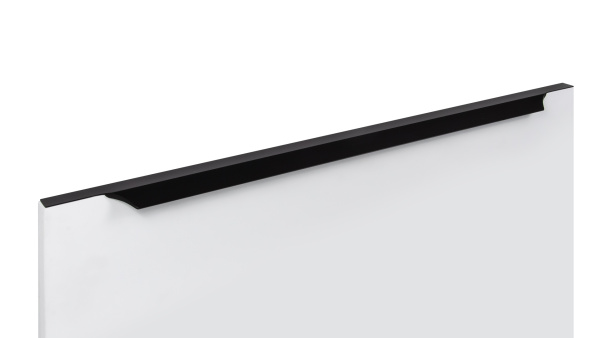 Ручка торцевая WING 114 576/700 Чёрный матовый Алюминий