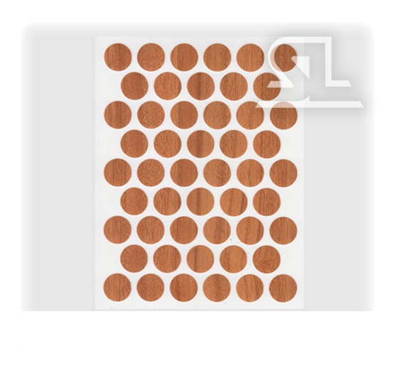 Пластиковые заглушки самоклеящиеся 14мм для евровинта PC2660 Амальфи PACIFIC