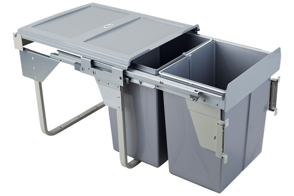 Контейнер 45 с креплением к фасаду AMIX (2х20л) 