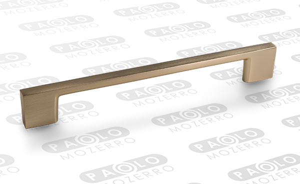 Ручка скоба FS 639 128 Золото брашированное