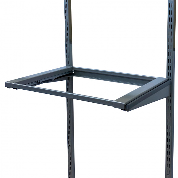 Рамка выдвижная металлическая с доводчиком 607х450 Серый GARDIE