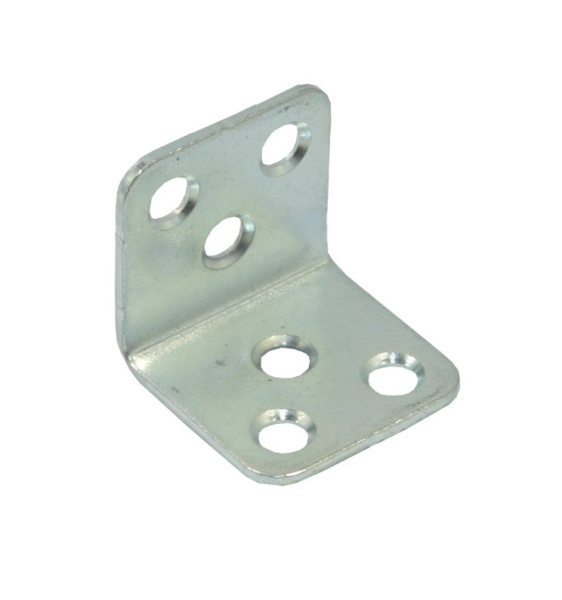 Уголок 30х30х30х1,8 мм 6 отверстий Цинк Металлист