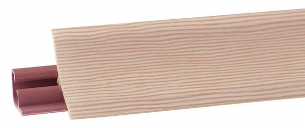 Плинтус LB-23 3м Фино соломенное (Дуглас светлый)