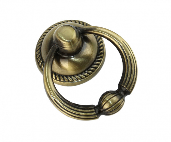 Ручка кнопка RC 034 Латунь старинная