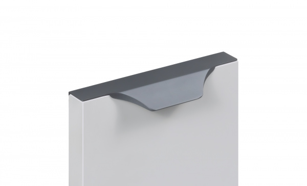 Ручка торцевая WING 114 96/150 Серый Алюминий