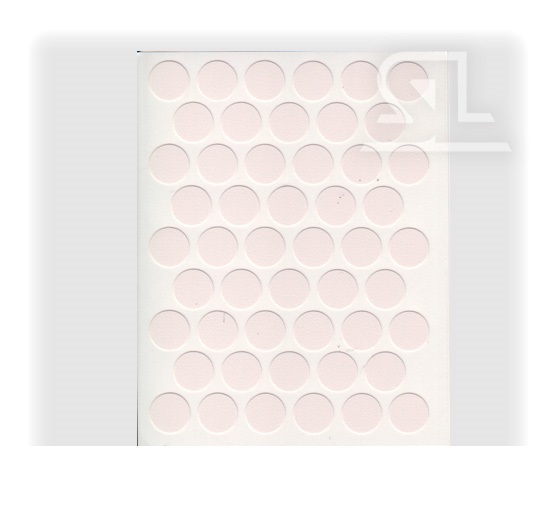 Пластиковые заглушки самоклеящиеся 14мм для евровинта U216 PACIFIC