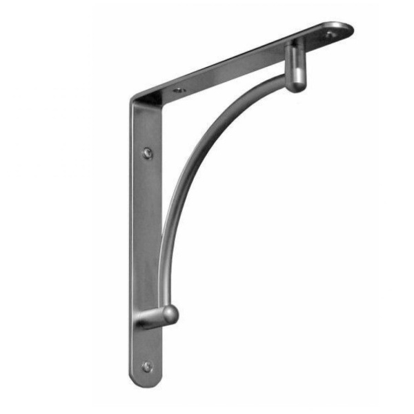 Полкодержатель вогнутый Хром 2020 INTEXA