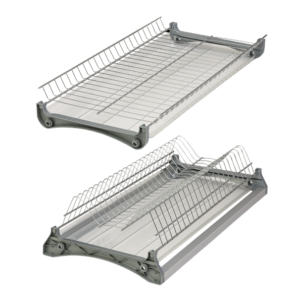 Сушка для посуды 600 2-х уровневая Хром MF 