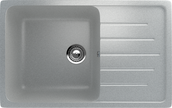 Мойка прямая U400 Серый 