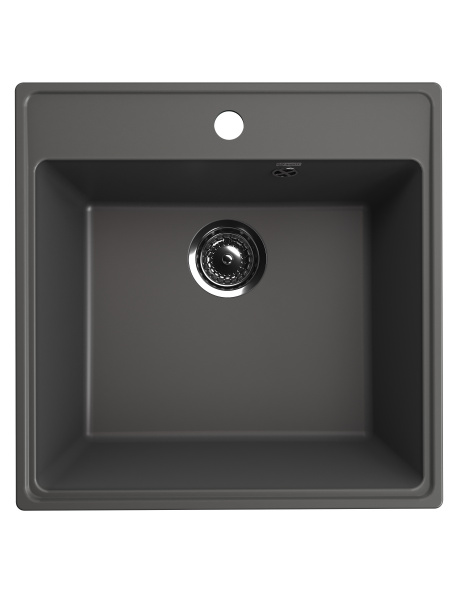 Мойка прямая Quartz Forte 505 Асфальт