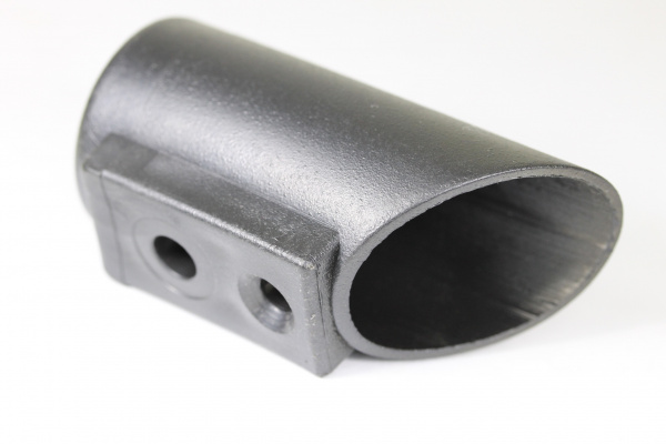 Заглушка опора внешняя диаметр 32 мм Чёрная