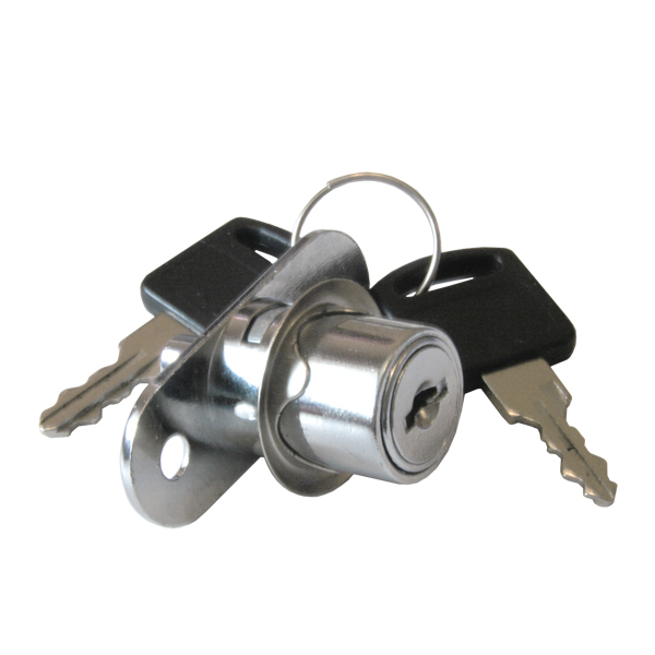 Замок мебельный нажимной LOCK.105.CR Хром MF