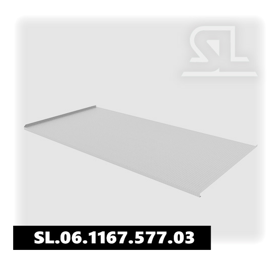 Поддон алюминиевый 1200 (1167*577) SL