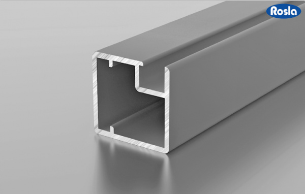 Профиль F1-17 рамочный узкий Чёрный Rosla