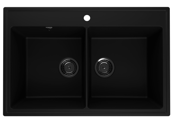 Мойка прямая Quartz Ruma 780 Уголь