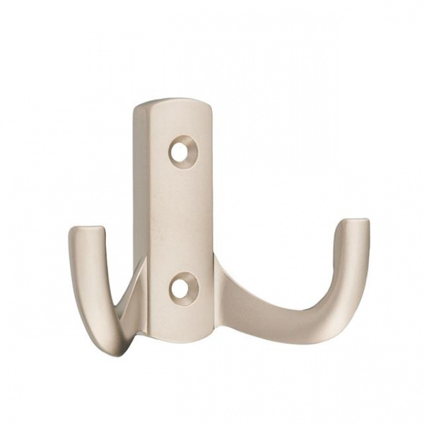 Крючок 2х рожковый WP 1306 Никель матовый GAMET