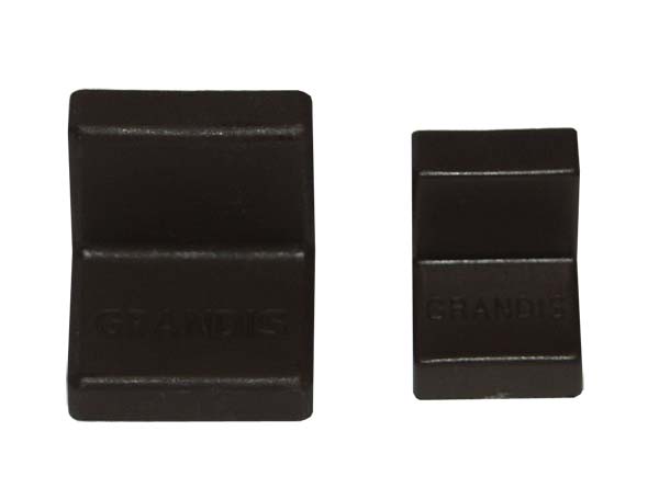 Накладка малая пластиковая 20х20 мм Венге Grandis