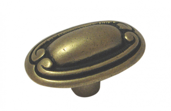 Ручка кнопка GG 12 Бронза