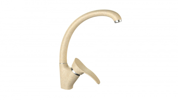 Смеситель КМ009 Q6 Слоновая кость матовый