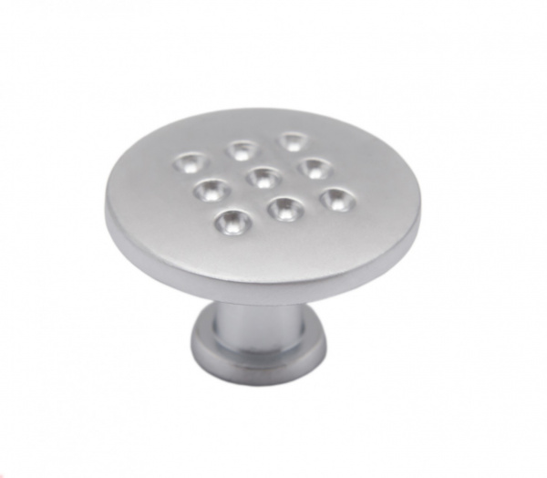 Ручка кнопка RC 011 Хром матовый