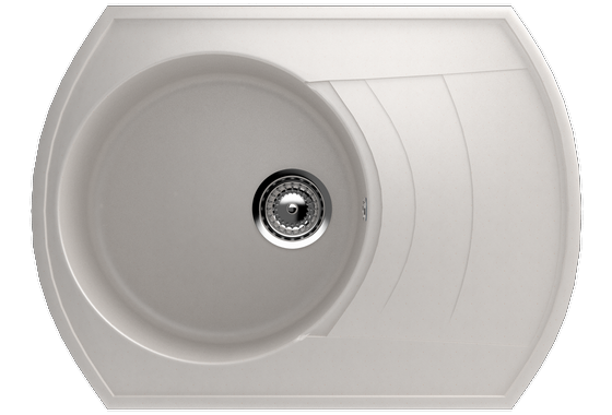 Мойка овальная U206 Белый