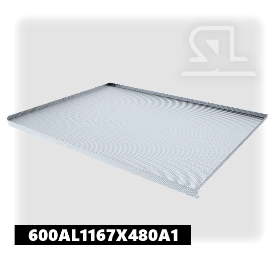Поддон алюминиевый 1200 мм (1167*480 мм) SL