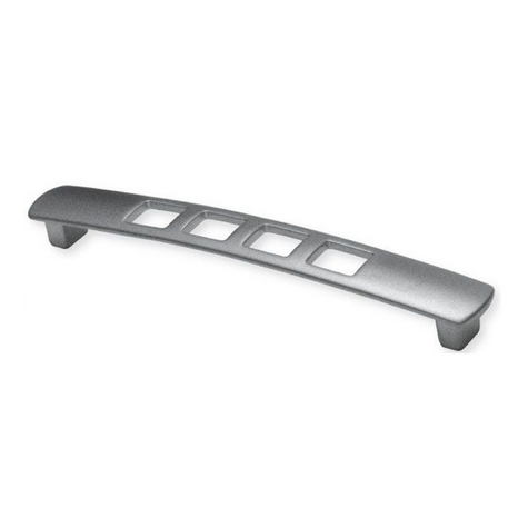 Ручка скоба RR 08 96 Хром матовый