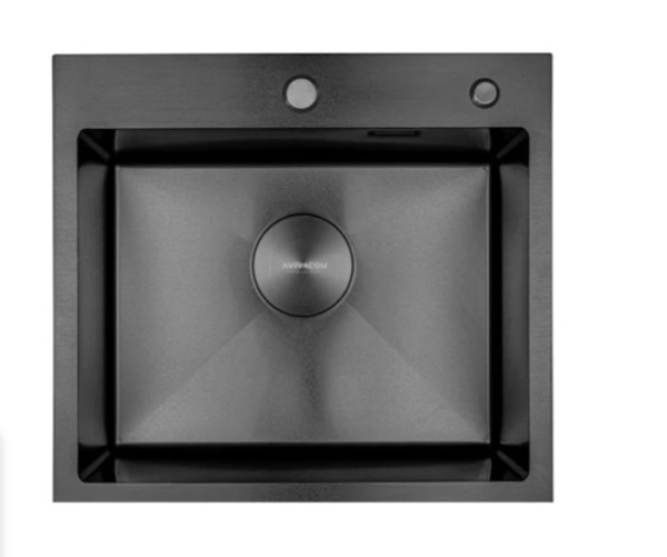 Мойка AVIVACOM 3мм 500*450мм Нано Чёрный