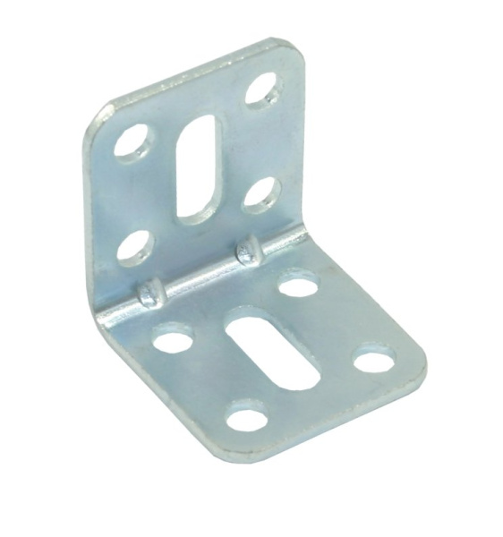 Уголок регулируемый 32х32х30х2,0 мм 2 отверстий Цинк Металлист