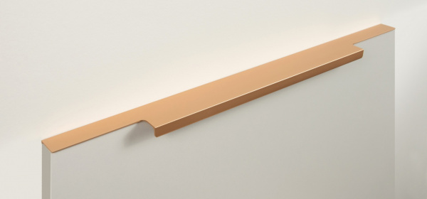 Ручка торцевая RAY RT 109 320/400 Золото матовое Алюминий