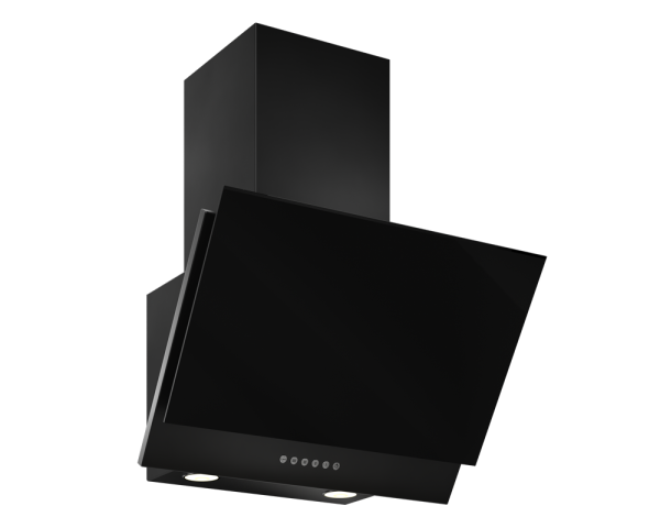 Вытяжка ELIKOR Рубин S4 60П-700-Э4Д Антрацит Чёрное стекло