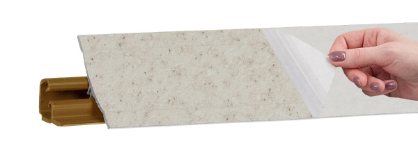 Плинтус LB 231 Семолина бежевая 3,0 м 24