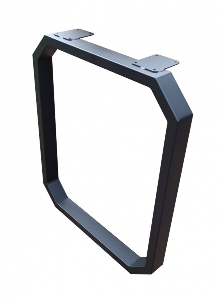 Опора стола ЛОФТ О-СУ 30х60 595х720 мм Белый муар