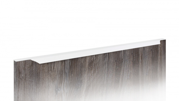 Ручка торцевая WING 114 768/900  Белый Алюминий