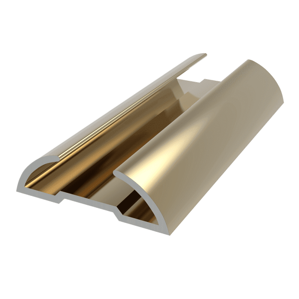 Направляющая распашная Шампань блестящая 5900 мм