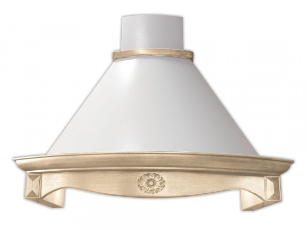 Вытяжка ELIKOR Федерика 60П-650-П3Л Белый муар Дуб неокрашенный