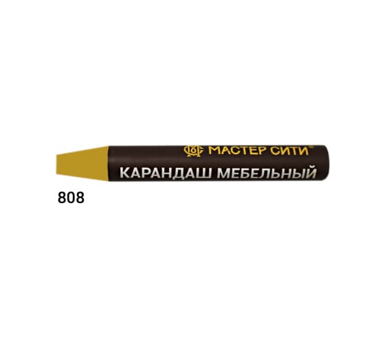 Карандаш мебельный Жёлтый Мастер Сити