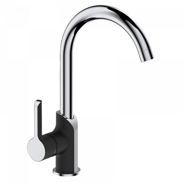 Смеситель IONIC Хром/Чёрный OSGARD