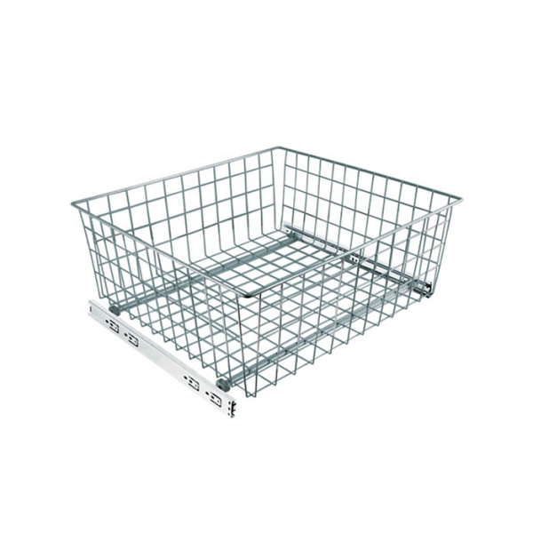 Корзина на шариковых направляющих 535х475х200 Хром Sibo 25 кг.