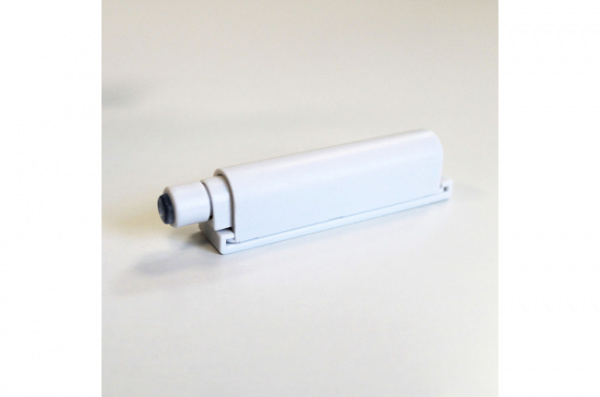 Толкатель для дверей без ручек силикон 73 мм Белый SETE 