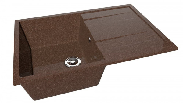 Мойка прямая Канопус Марсианские пески глянец СНЯТ