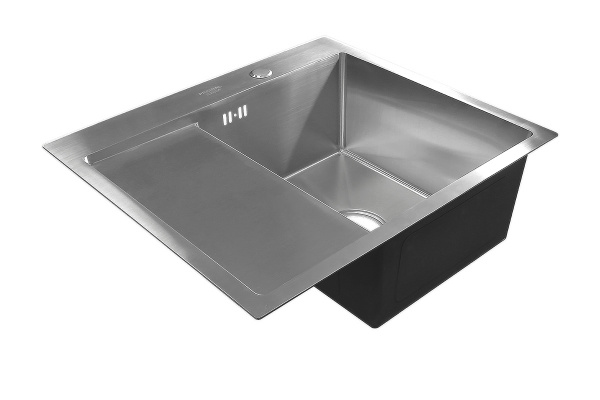 Мойка врезная прямая с крылом PR 5851 Even Сатин 3мм Правая 