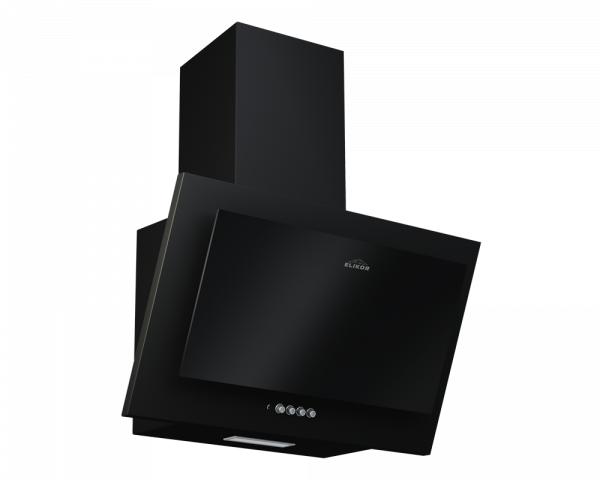 Вытяжка ELIKOR Коралл 60П-430-К3Д Чёрный Чёрное стекло