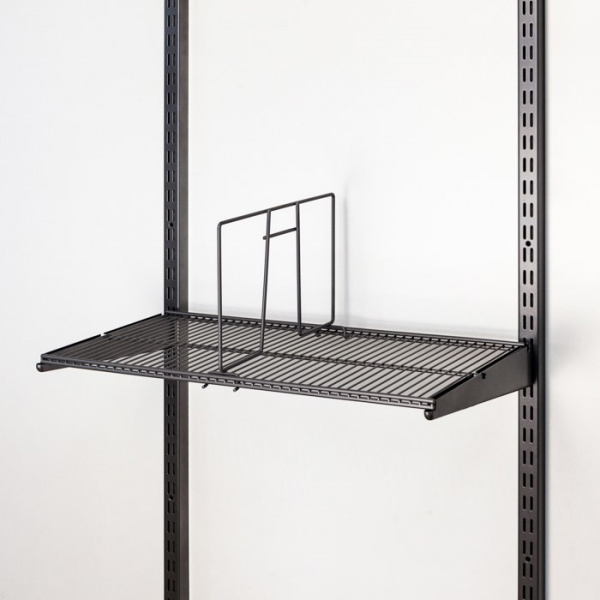 Разделитель проволочной полки 305х180 Чёрный GARDIE