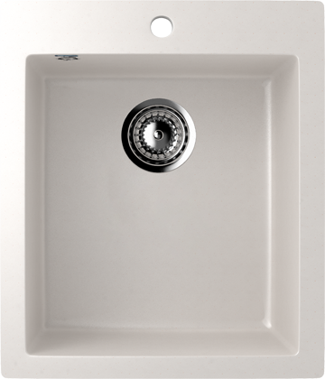 Мойка квадратная U404 Белый 