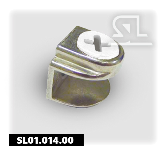 Полкодержатель стеклянных полок Никель SL
