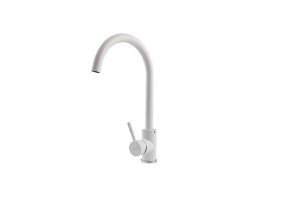 Смеситель Бергамо Color 8105 Белый