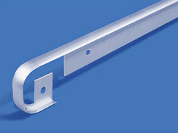 Плата стыковочная для столешниц 28мм "Скиф" и "АМК-Троя" длина 600мм Серебро Алкона